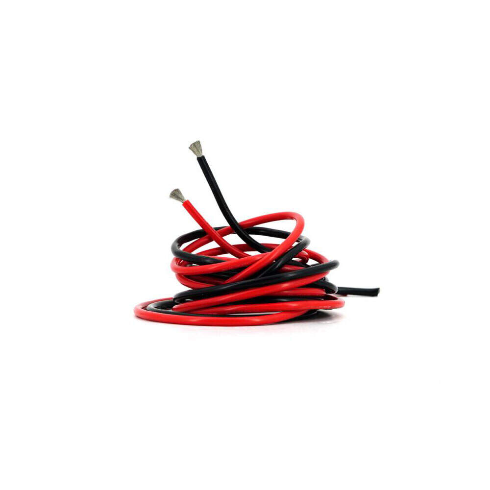 22AWG Silicone Wires (Black)(2m)