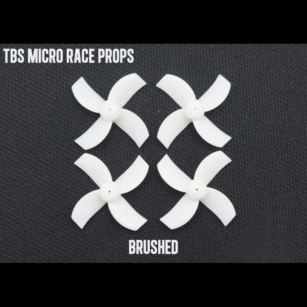 TBS Micro Race Props (White) (0.75MM HUB)